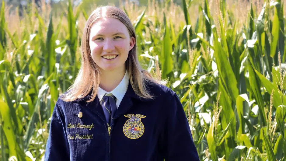 Brownstown FFA’s Seabaugh Named District FFA Proficiency Winner in