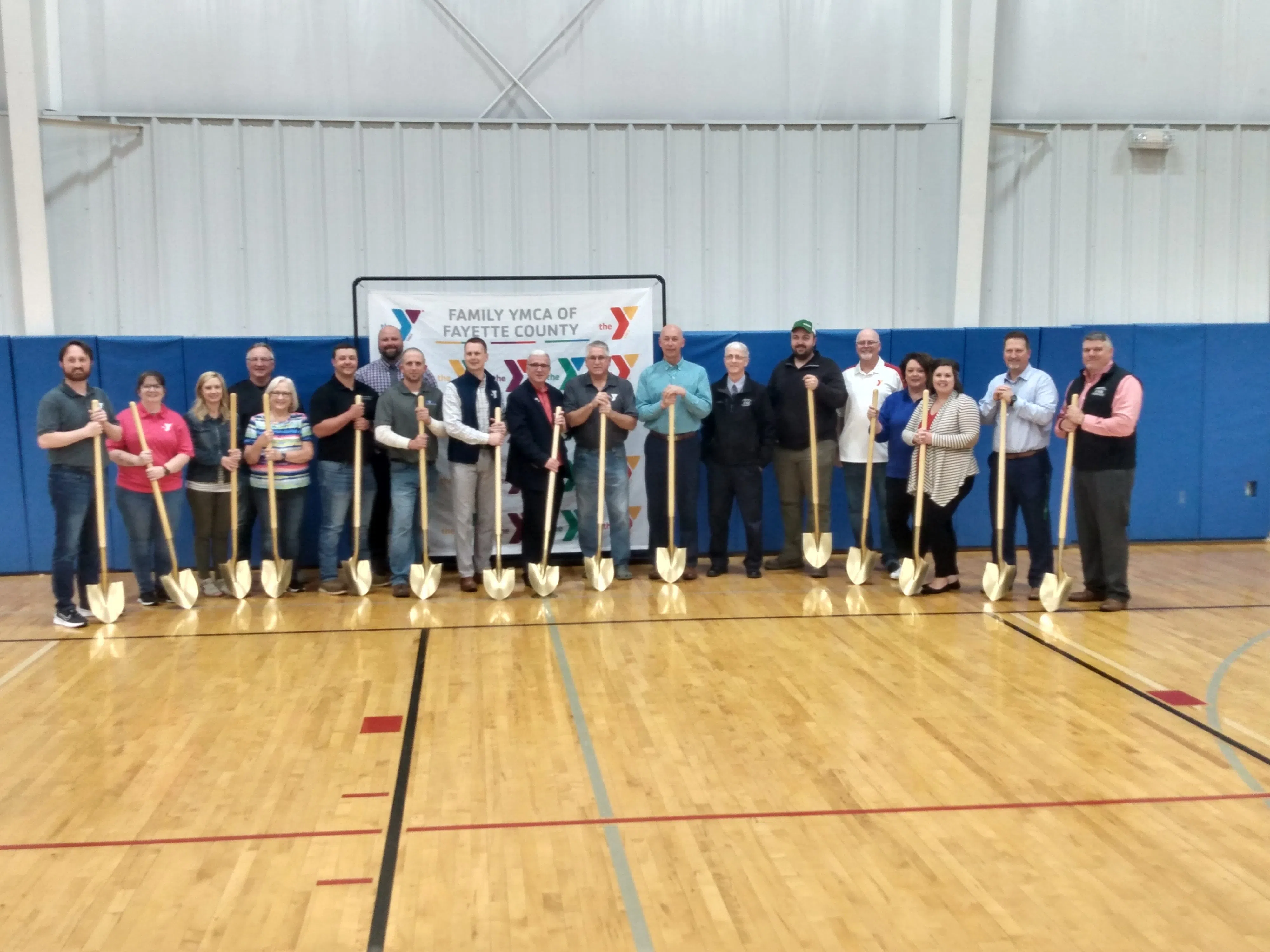 Family YMCA of Fayette County Officially Breaks Ground on Phase Two project