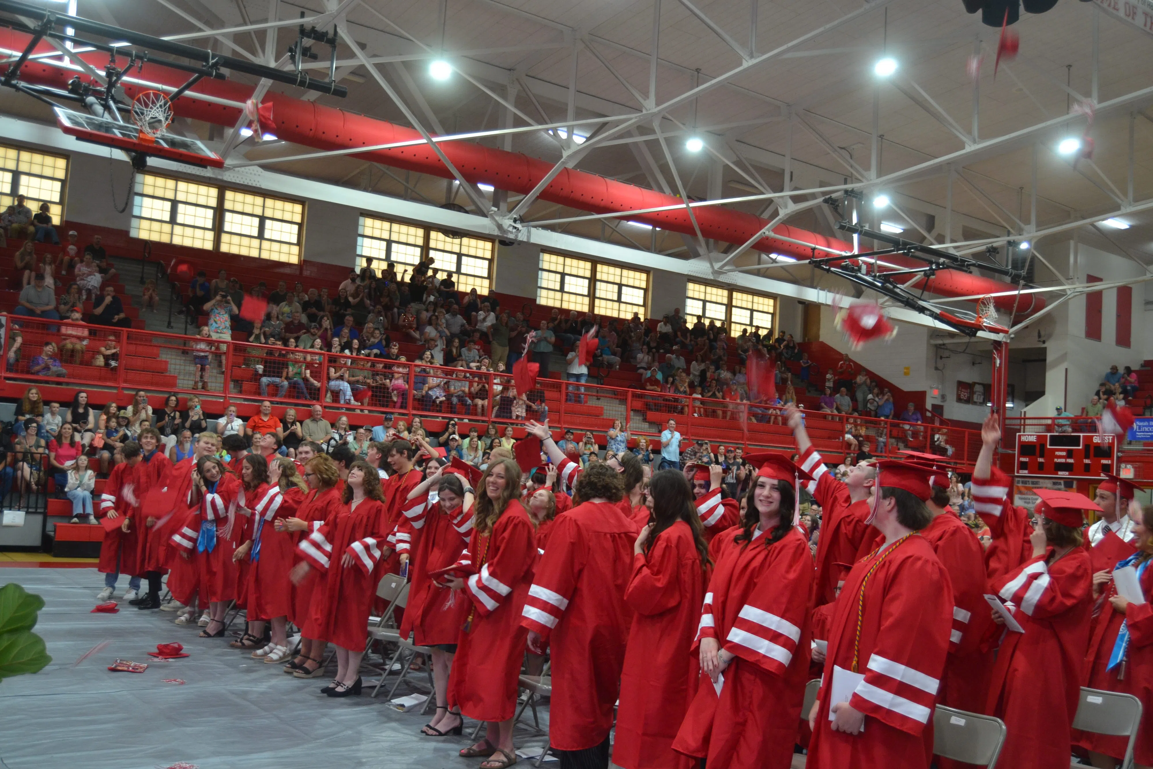 Vandalia High School held Graduation Ceremonies on Saturday night---Awards & Scholarships