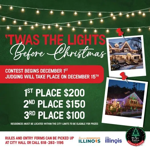 City of Vandalia announces winners in City's Lights Display Contest