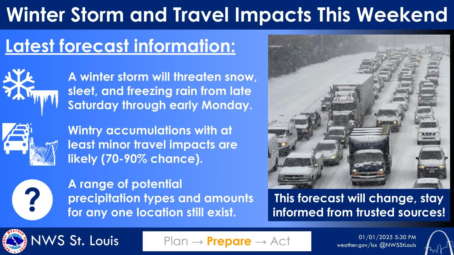 Major winter storm looks to be on the way to the area