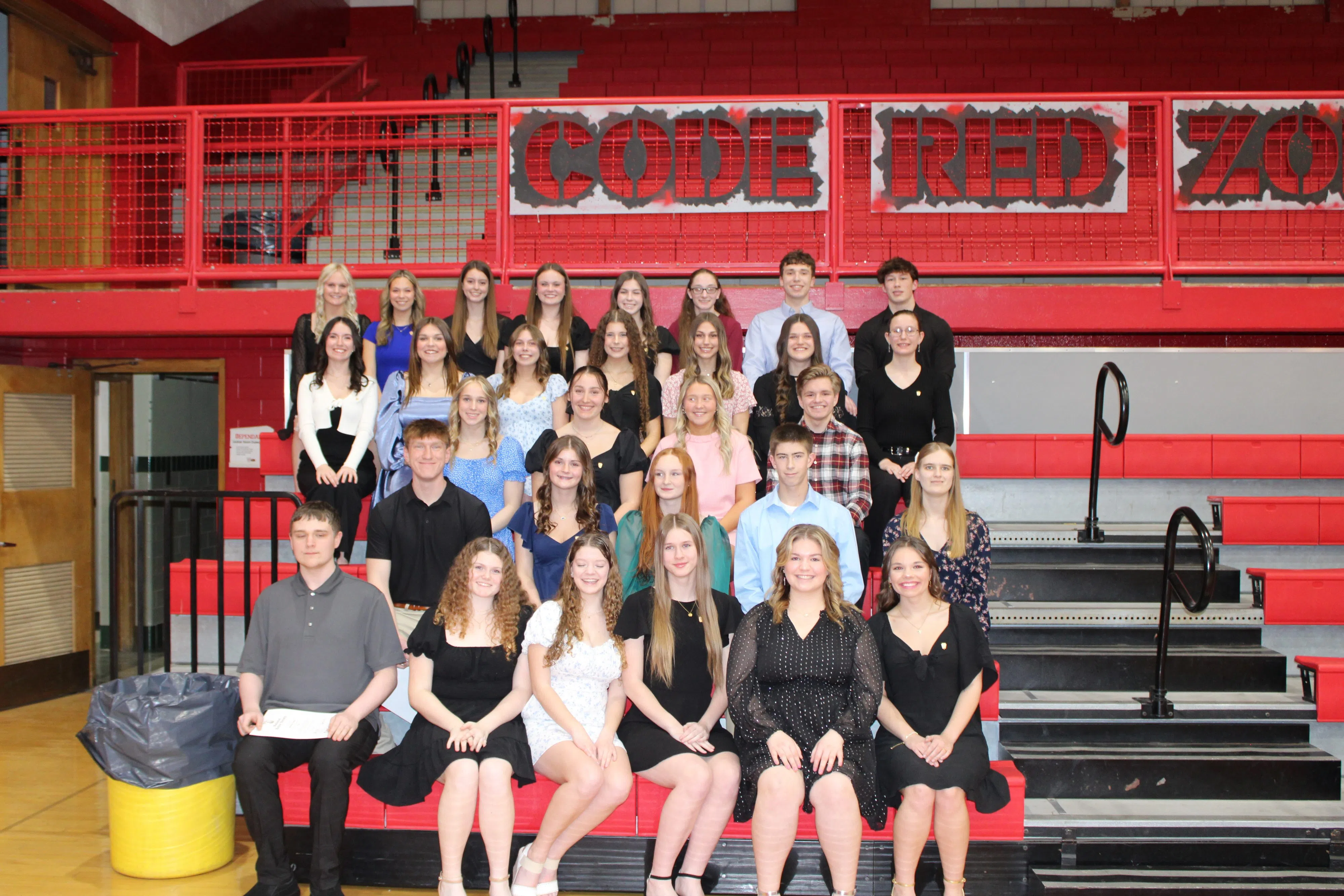 National Honor Society Induction Ceremony at VCHS held on Thursday evening