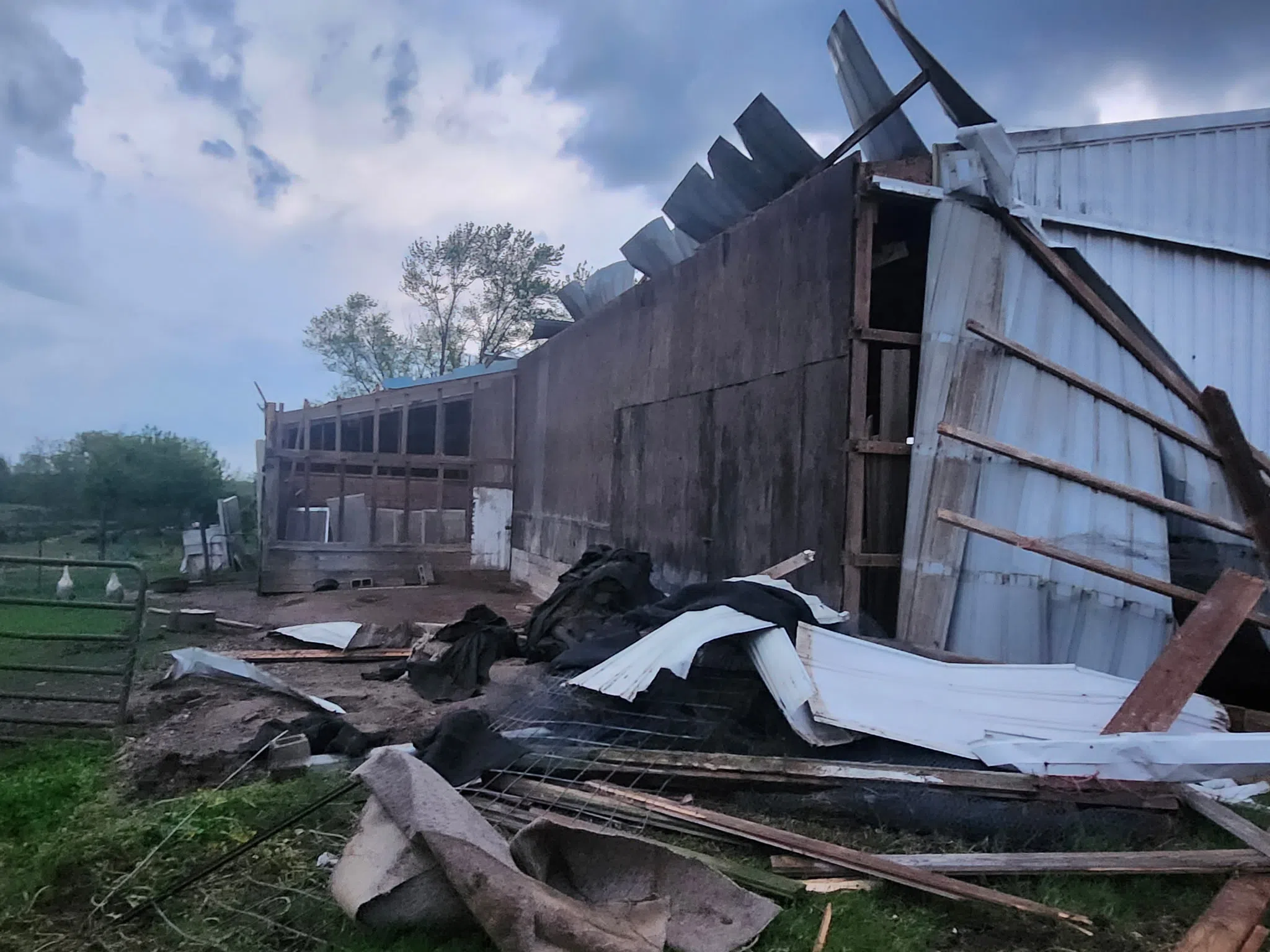 Photos from Wednesday night's Severe Storm/Tornado in southern Fayette County