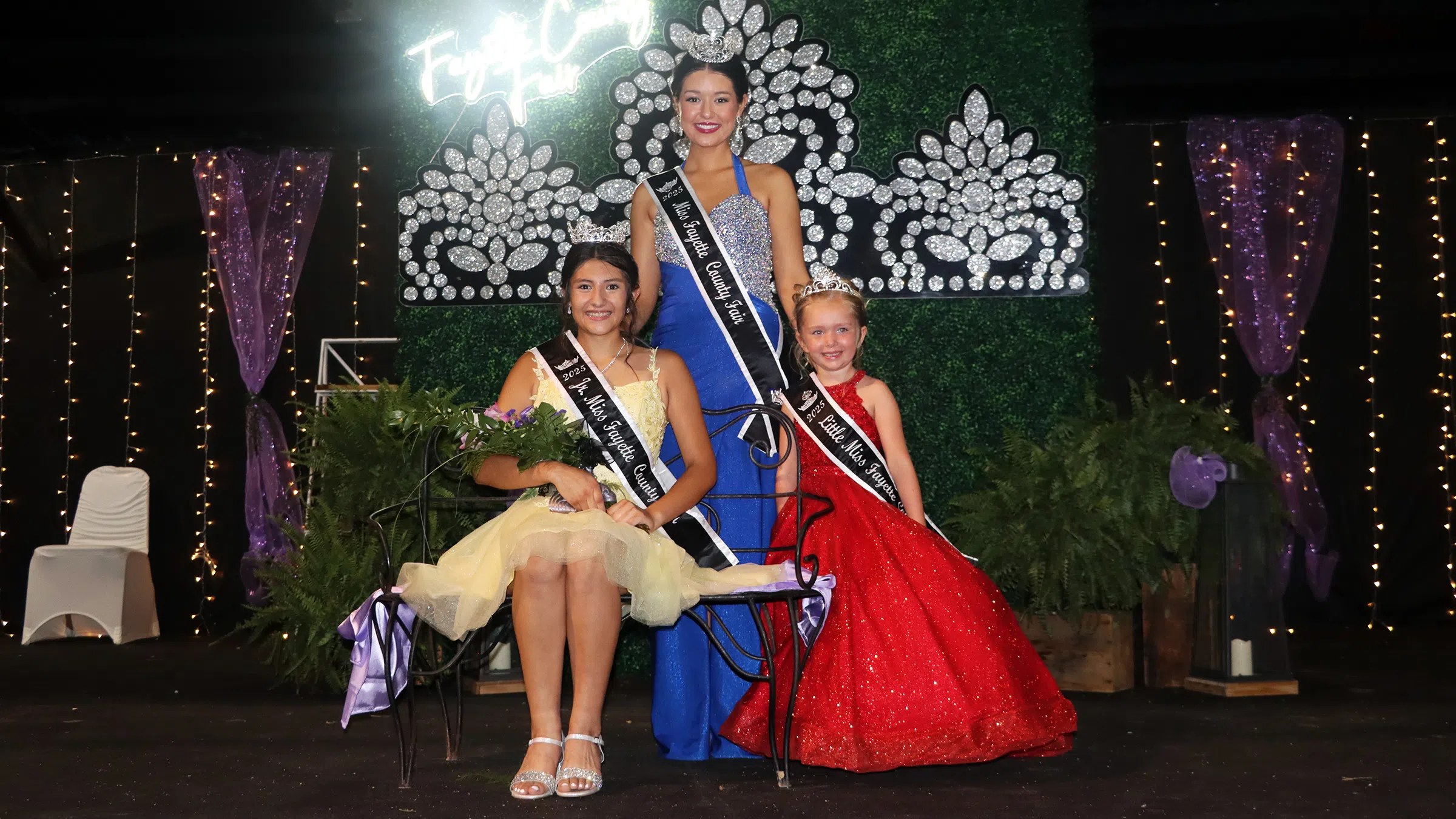 Jr. Miss Fayette Fair Queen Crowned to Complete 2025 Trio of Royalty