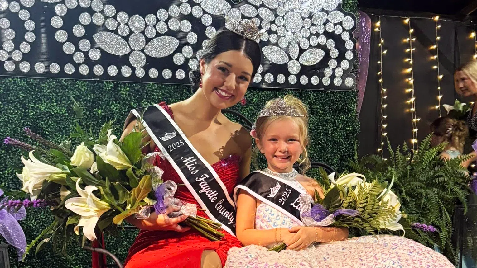First Reaction from Newly Crowned 2025 Miss Fayette County Fair Queen Avery Myers