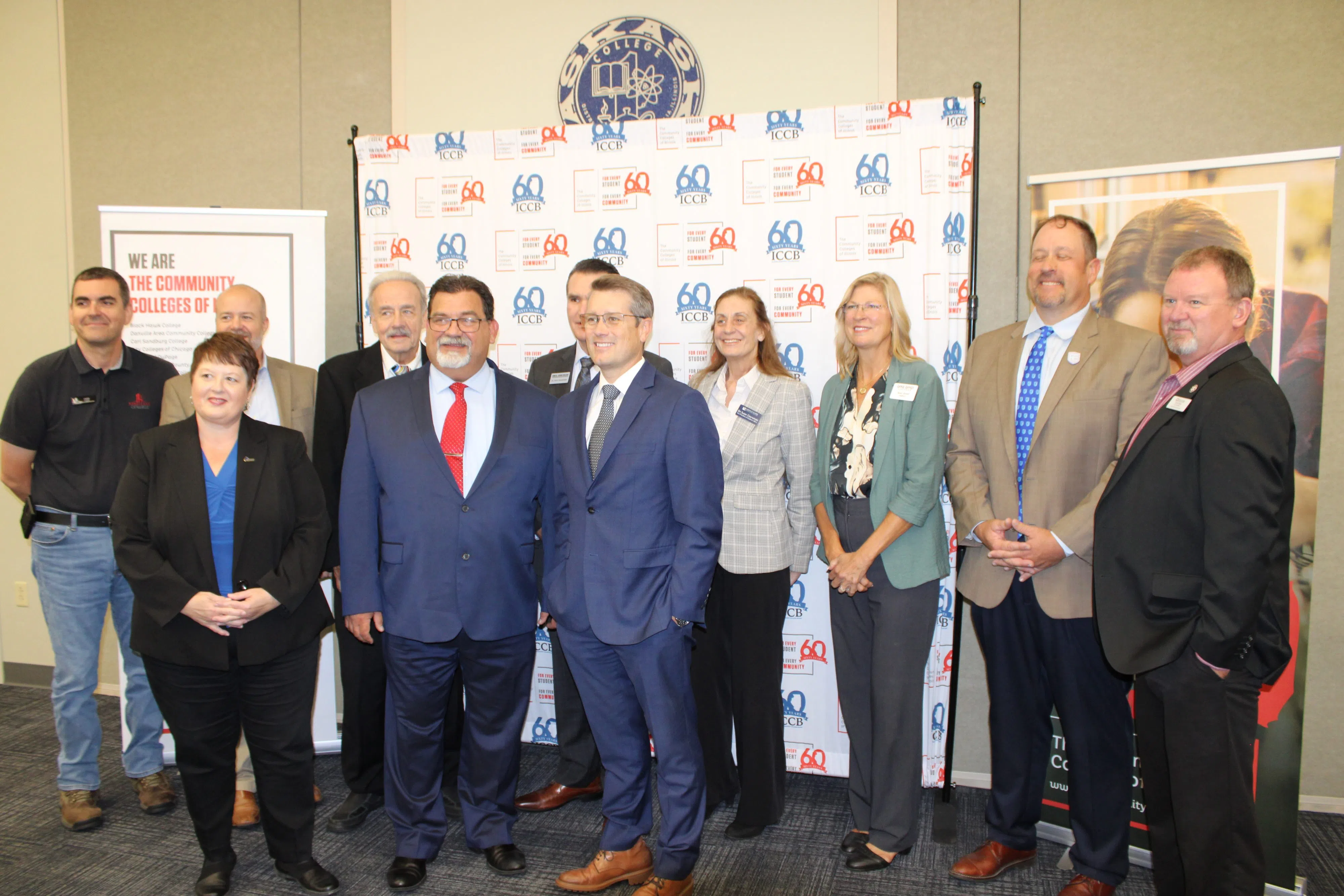 Community College Presidents gather at Kaskaskia College to celebrate 60 years of impact in Illinois