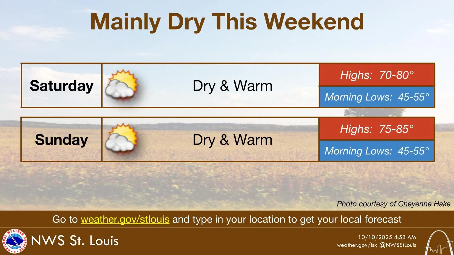 Increasing Clouds & Mild Today, a bit warmer for tonight's low
