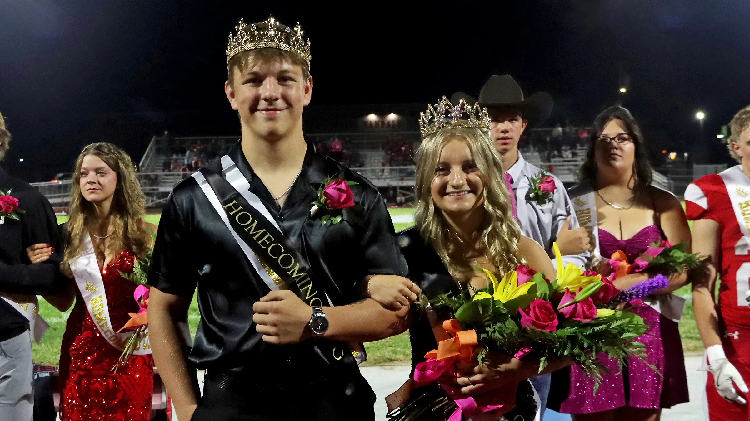 New Royalty Crowned as VCHS Homecoming King & Queen announced at Friday night Coronation