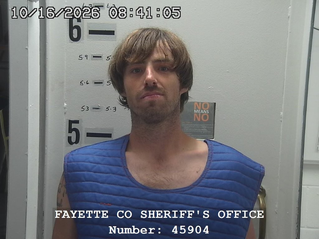 Man facing 3 charges, including 1 Felony count, in Fayette County Court