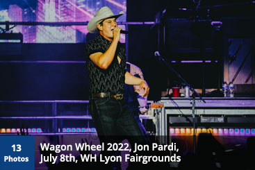 Wagon Wheel 2022, Jon Pardi, July 8th, WH Lyon Fairgrounds, Sioux Falls, SD