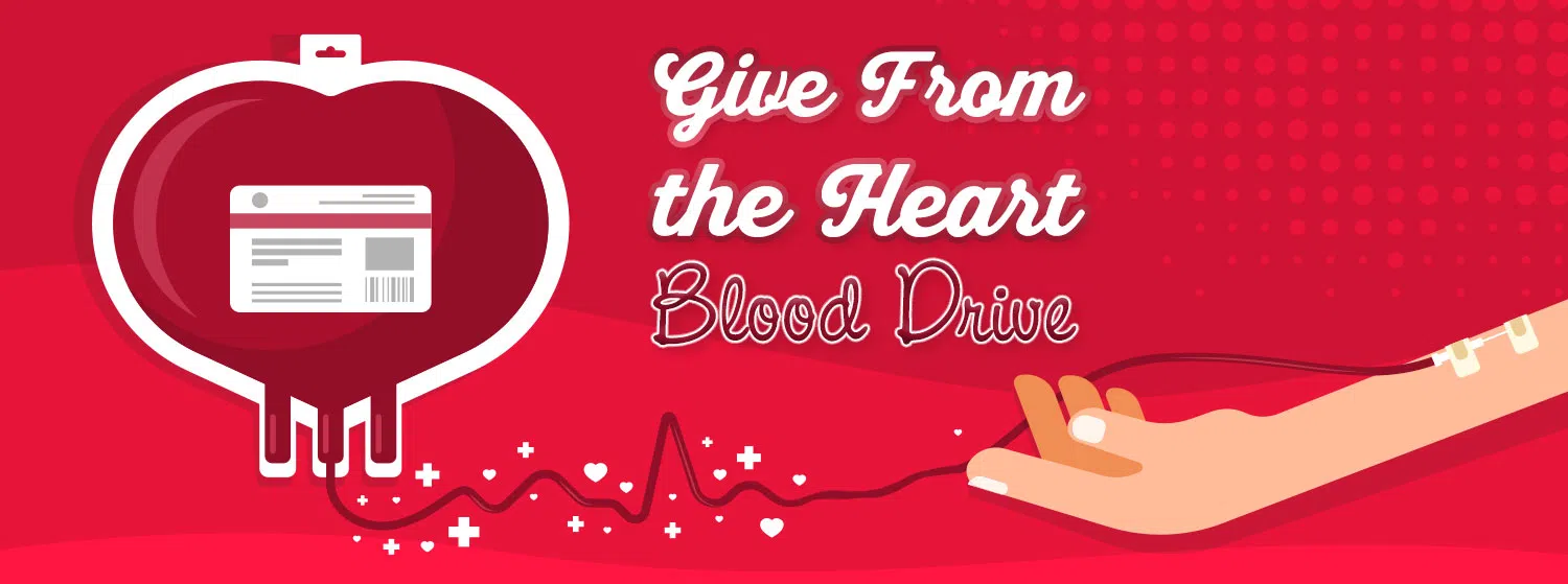 Give From the Heart Blood Drive