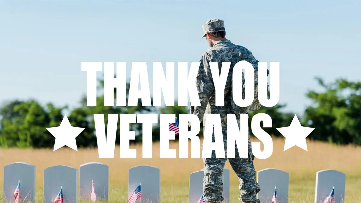 Veterans Day FREE Meal Deals around town….. 103.7 The KRRO