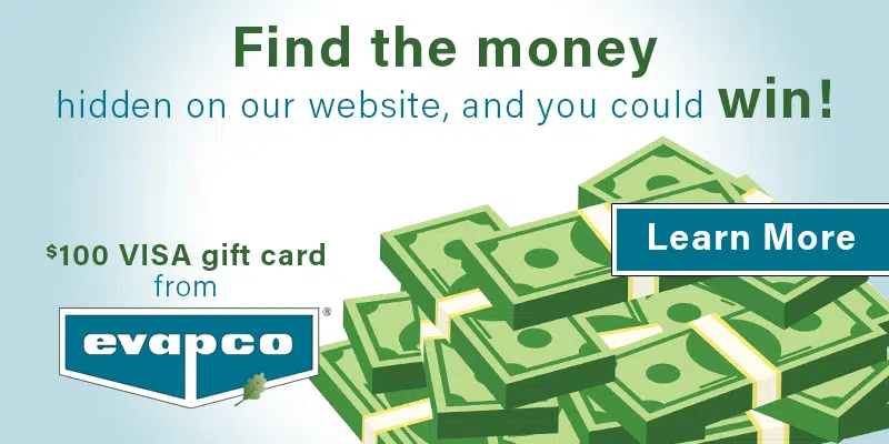 Find the Money with Evapco