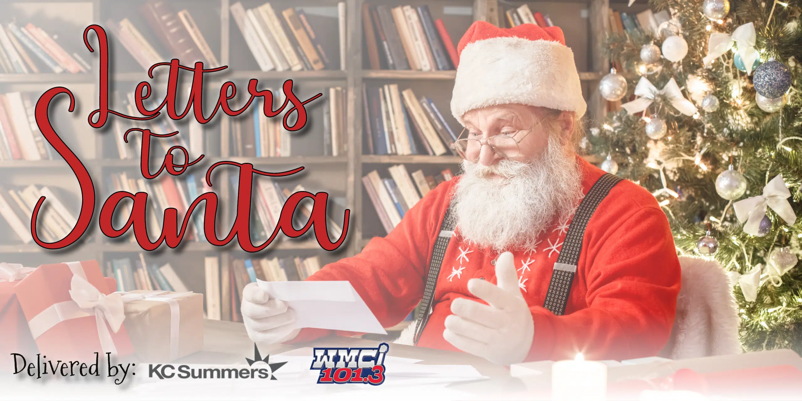 Letters to Santa delivered by KC Summers