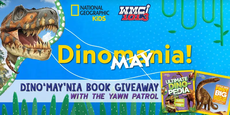 Dino’MAY’nia Book Giveaway 2021