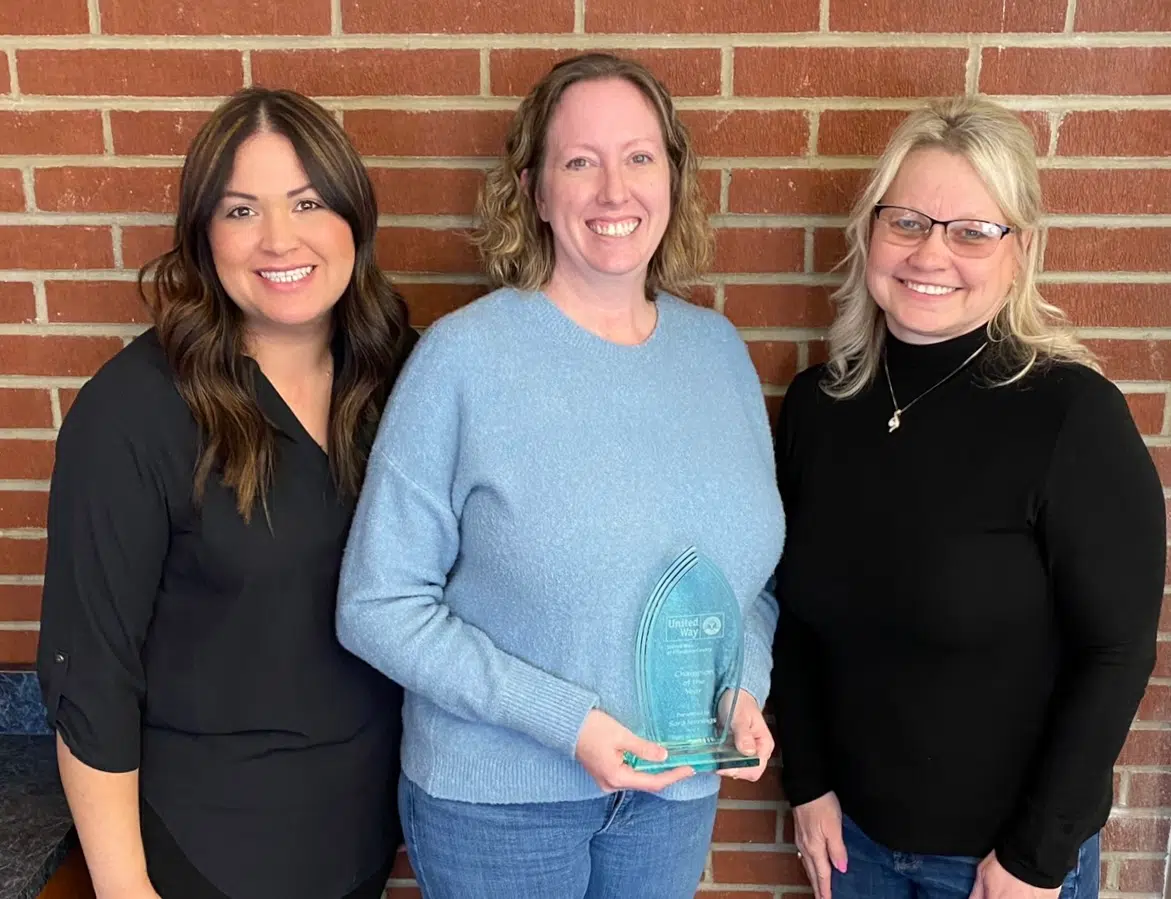 Sara Jennings Awarded United Way Champion of the Year | MyRadioLink.com