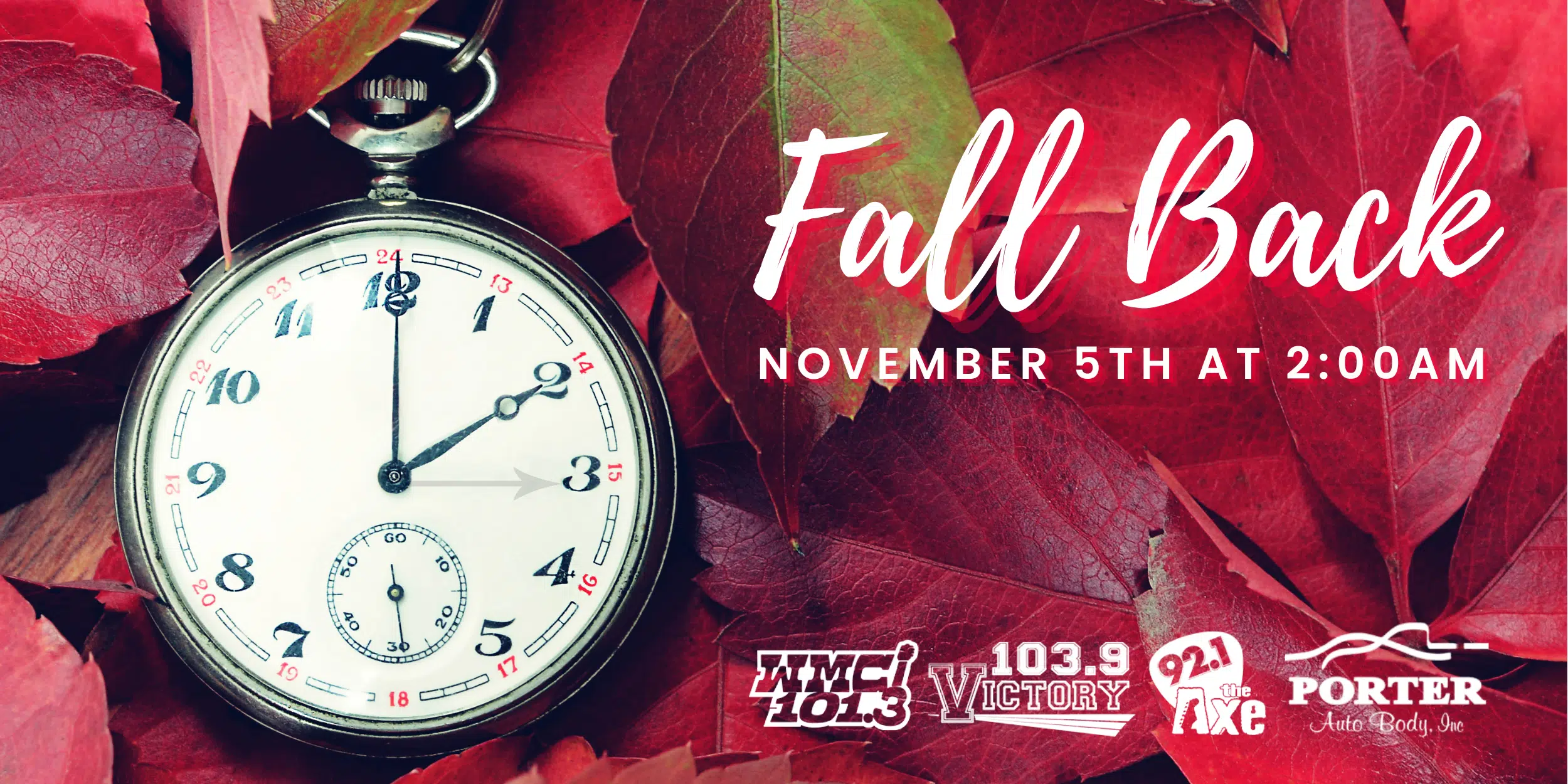 Daylight Saving Time Fall Back Reminder MyRadioLink