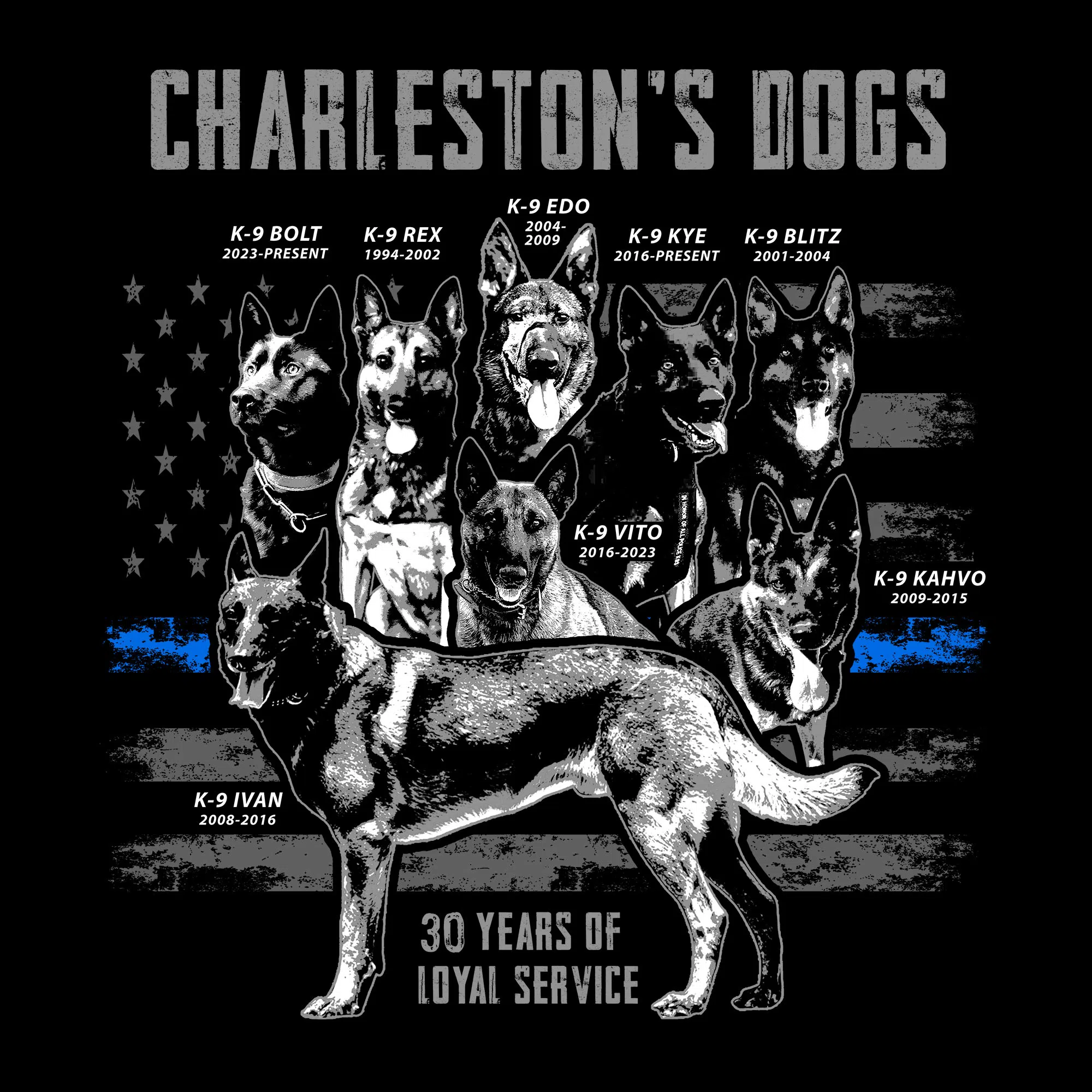 Charleston Police Celebrate 30 Years Of K 9 Unit MyRadioLink Com   Charleston Police Dogs 2024 