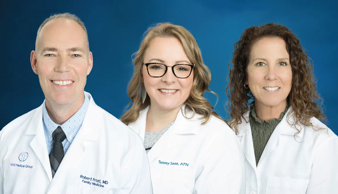 Robert Frost Md And Team Join Hshs Medical Group Effingham Radio