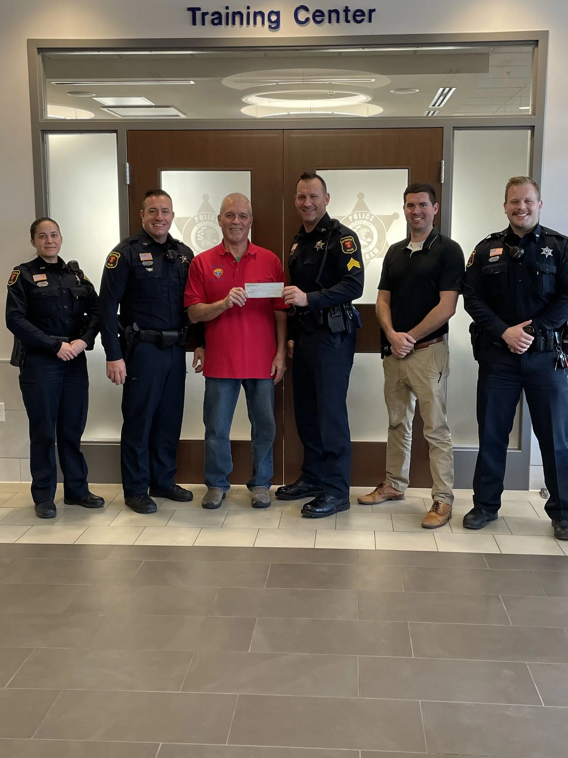 Effingham Knights Of Columbus Donate To Shop With A Cop & Shop With A Deputy Programs
