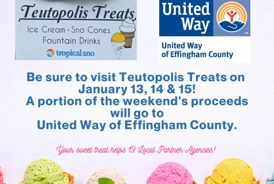 Teutopolis Treats Partners with United Way of Effingham County