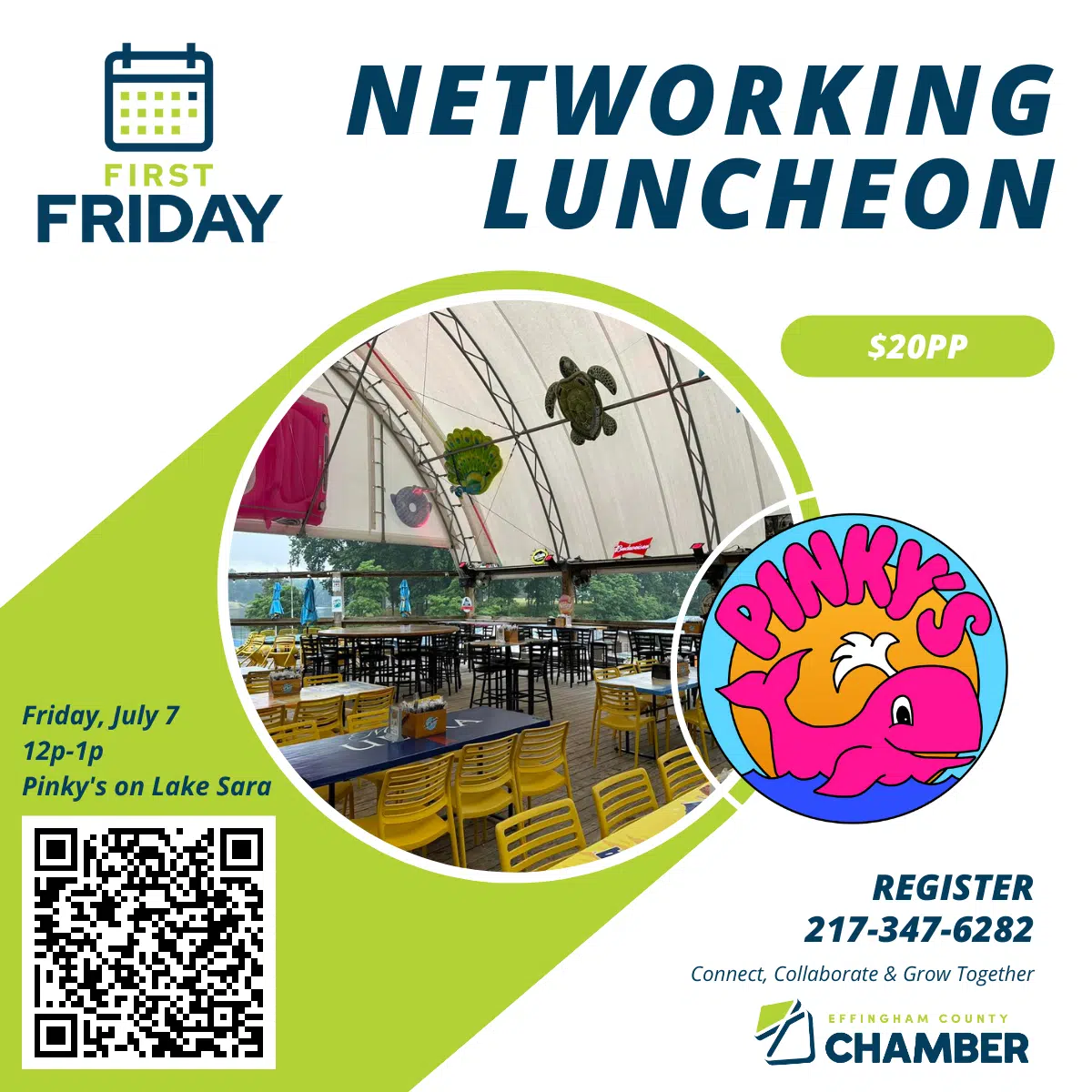 Chamber to Host First Friday Networking Luncheon at Pinky’s in July