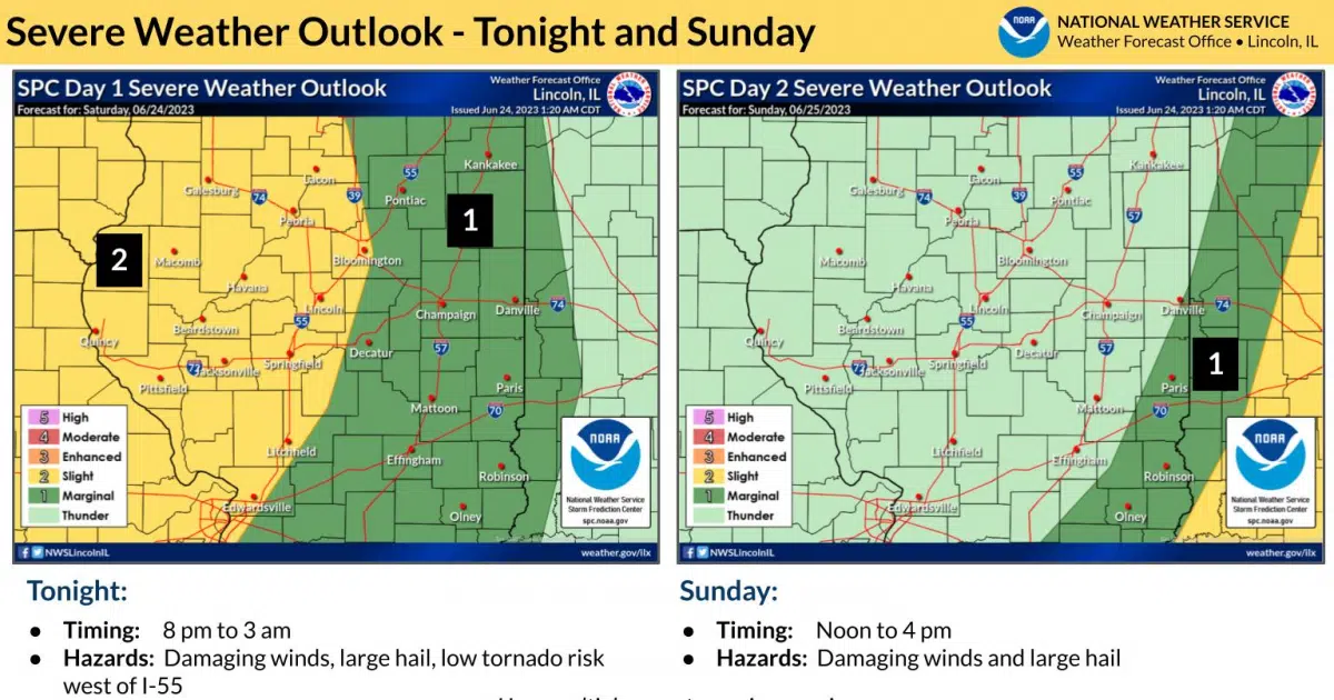 Severe Weather Threat Tonight and Tomorrow Effingham Radio