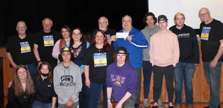 Vegreville Town Council Partners with St. Mary's Grad Class in Donation to Twin City Kolomyia, Ukraine