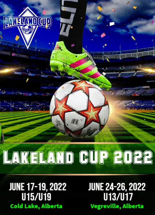 Vegreville Minor Soccer To Host Lakeland Cup June 24th-26th