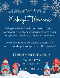 The City Of Camrose Gets Festive With Annual Midnight Madness