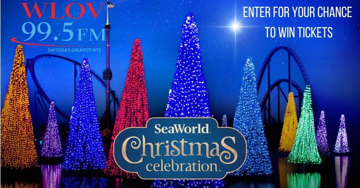 99.5 WLOV Wants To Send You To SeaWorld Christmas Celebration | Text "TREE" To 51879 For Your Chance To Win!