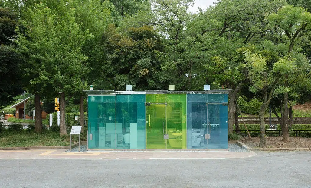 Transparent Porta-Potties!