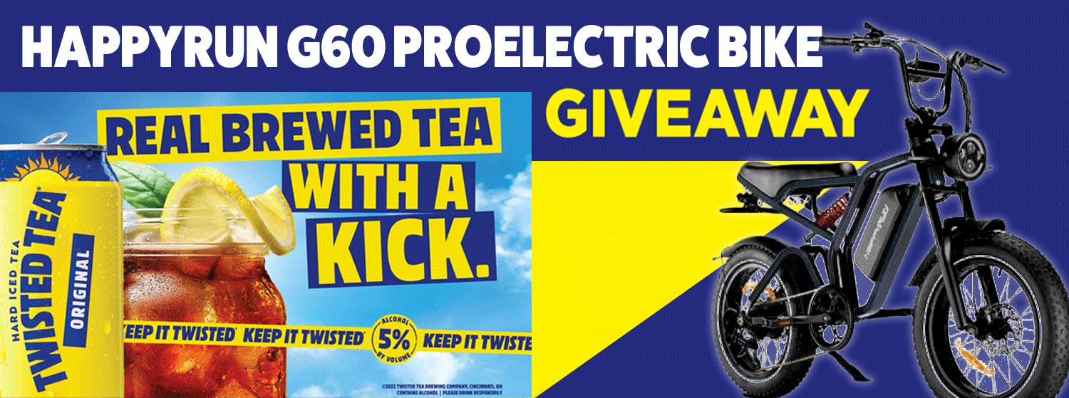 Twisted Tea Electric Bike