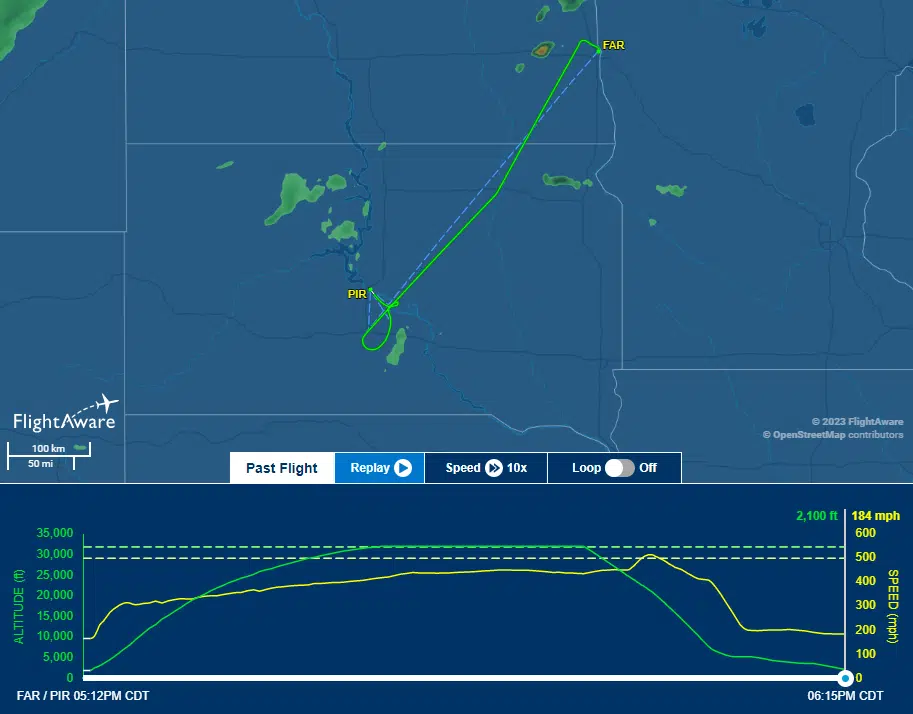 Commercial aircraft with 48 passengers makes emergency landing at