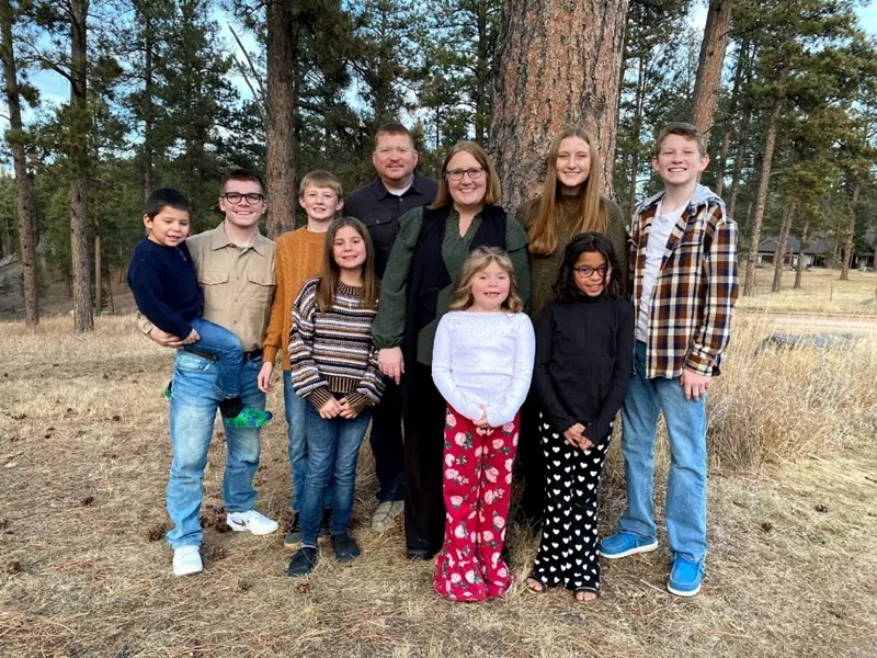 Johnson Honors the Isakson Family with the "Angels in Adoption" Award