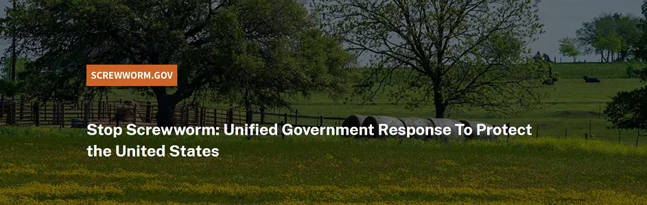 USDA creates screwworm.gov website to provide centralized info across federal government