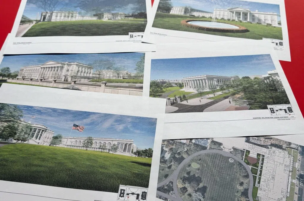 Arts panel approves his White House ballroom proposal