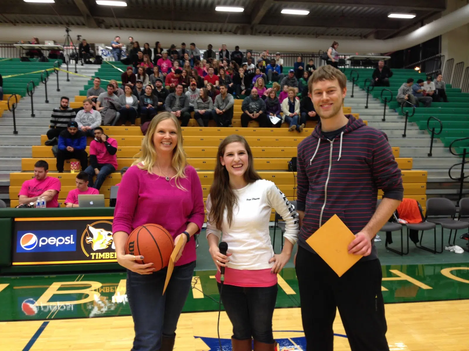 FunChaser @ Shoot For The Cure UNBC TimberWolves 
