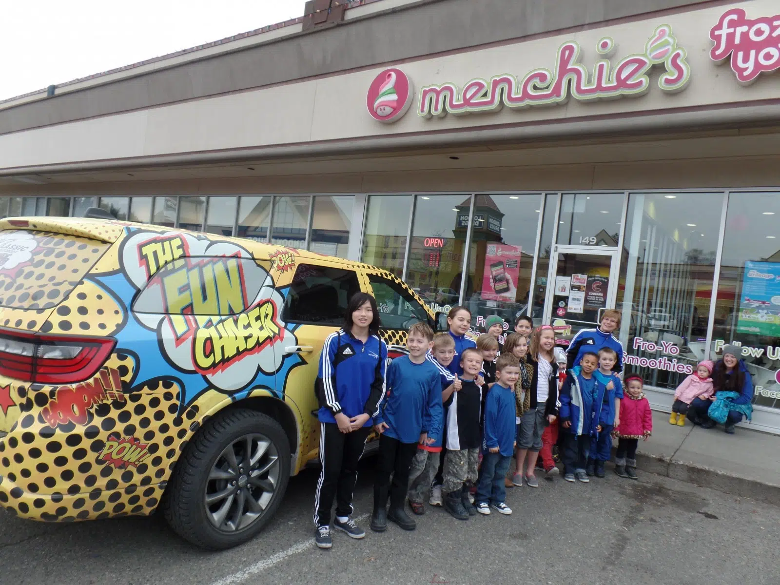 FunChaser @ Menchie's and the Prince George Judo Club