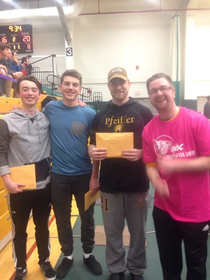 FunChaser @ UNBC Timberwolves Shoot For The Cure