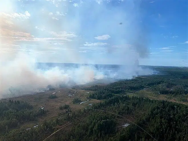 Wildfire Raging in Yellowhead County
