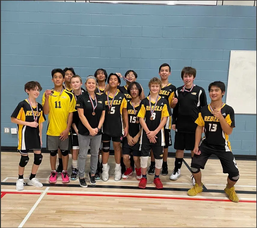 Holy Redeemer Junior A Boys Volleyball team wins bronze at Zone Championship