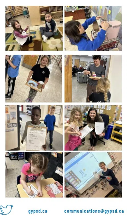 Students at École Westhaven Elementary School use coffee shop as practical learning tool