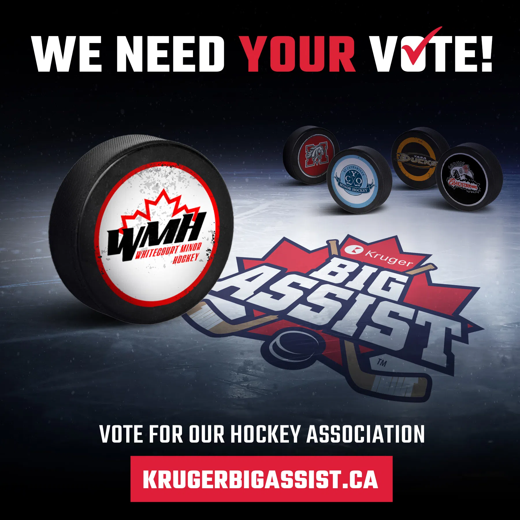 Kruger Big Assist Grand Prize voting period now open