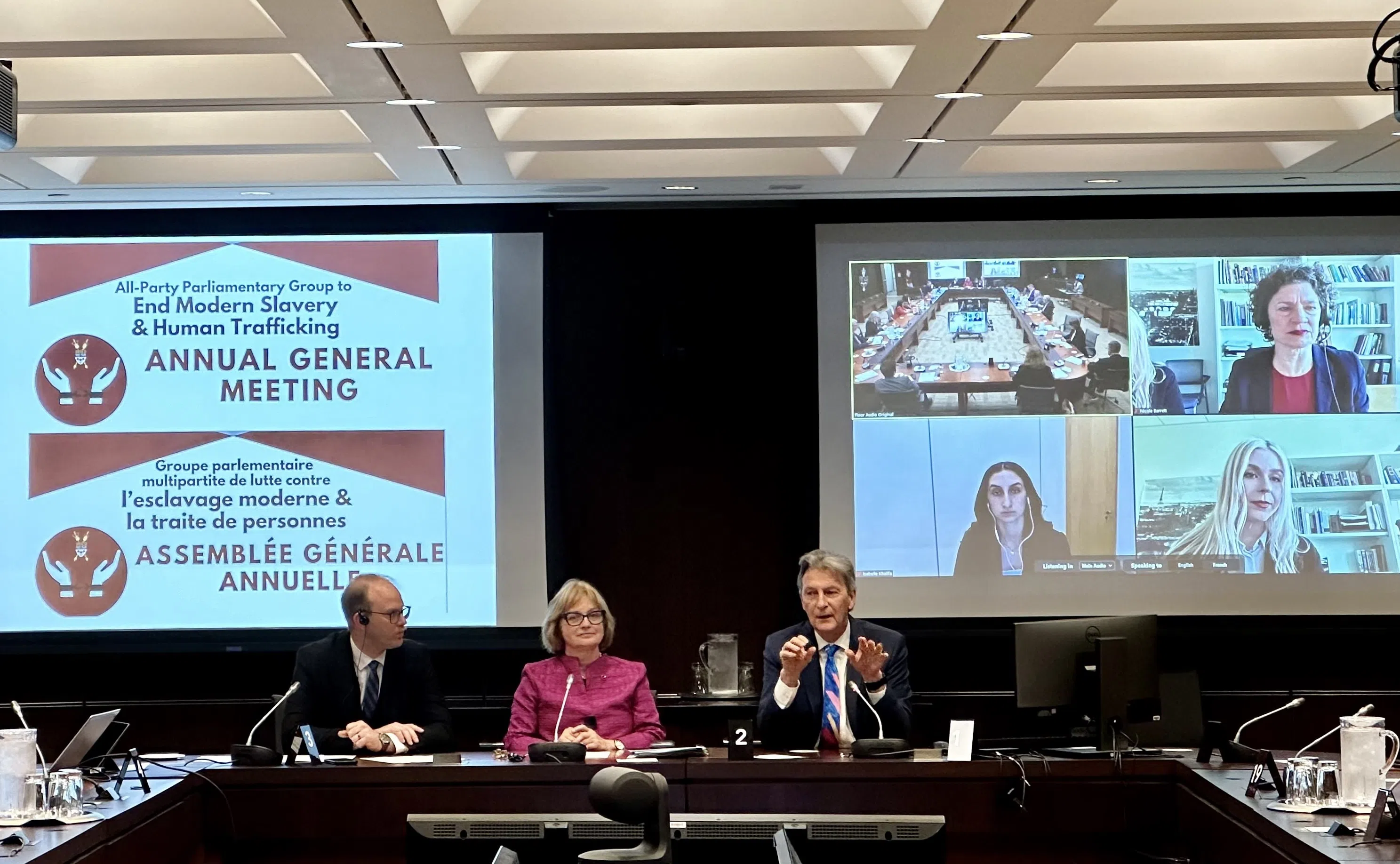 All-Party Parliamentary Group to End Modern Slavery and Human Trafficking hosts AGM in Ottawa