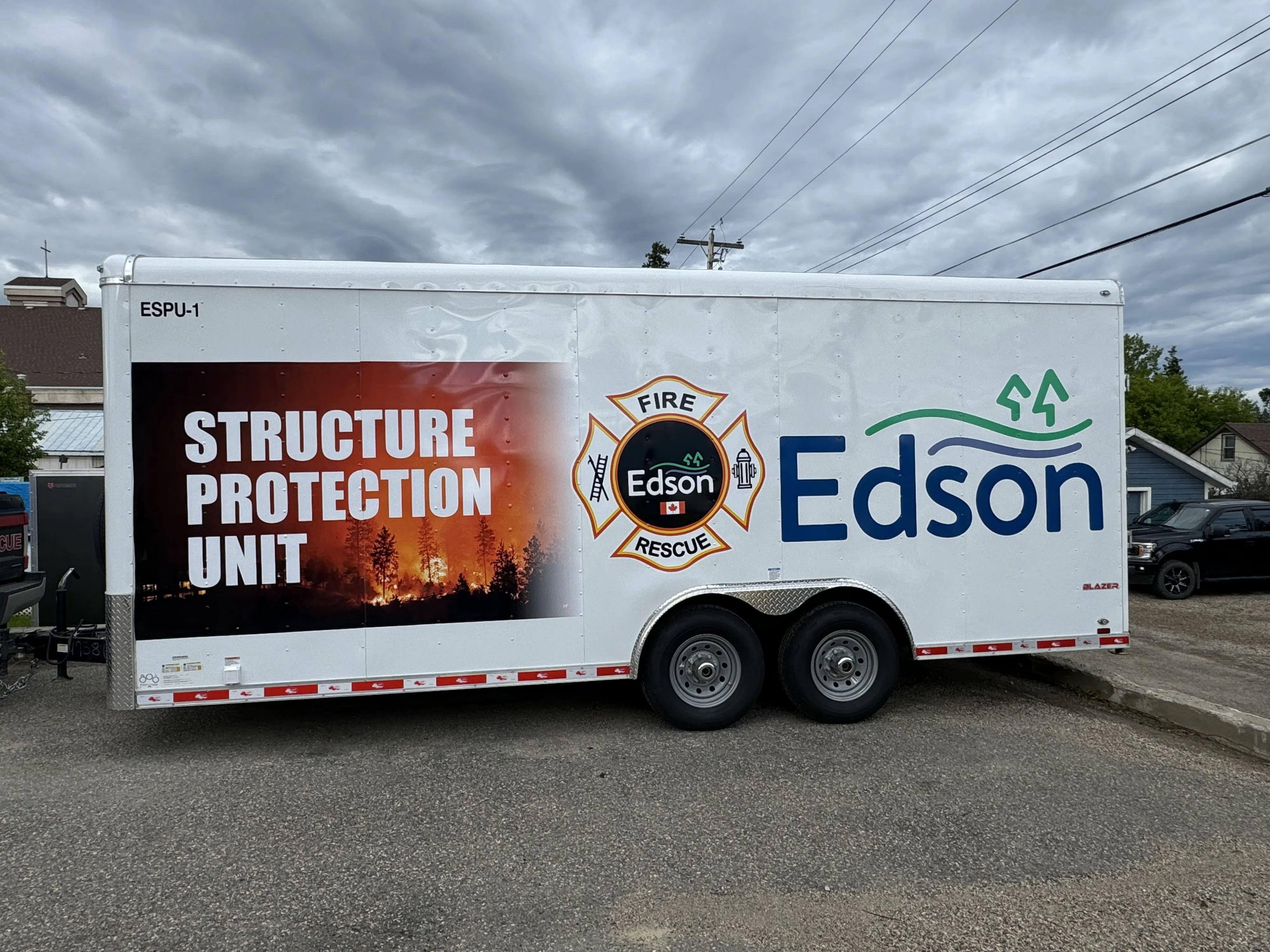 New Structure Protection Unit added to Edson Fire Department fleet