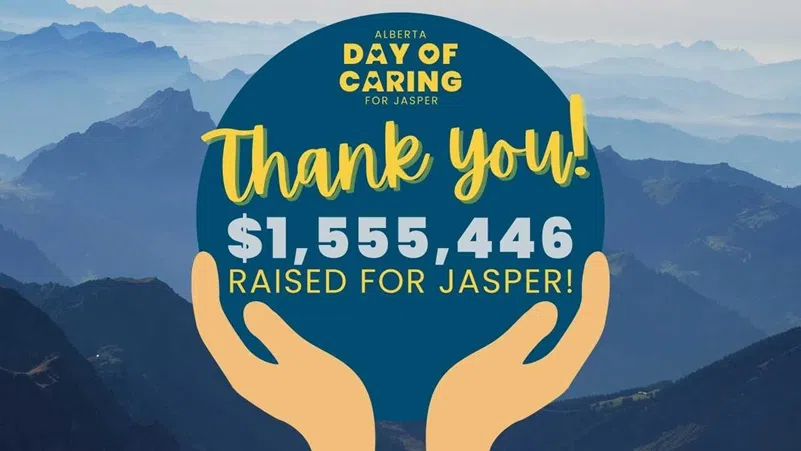 Alberta Day of Caring for Jasper fundraiser - July 31 - 5:45 p.m. UPDATE - $518,482