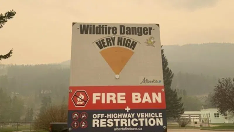 Province issues fire ban for the entire forest protection area
