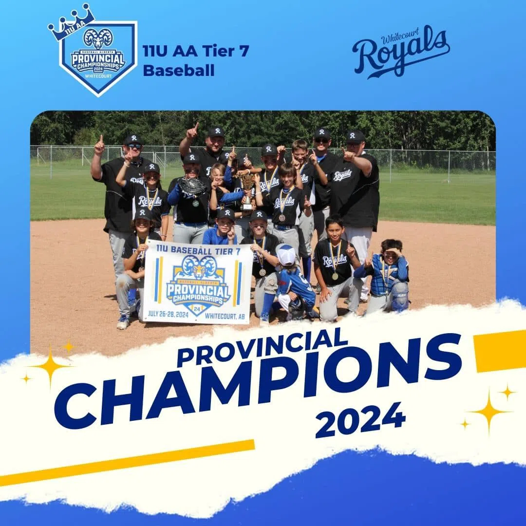 Whitecourt Minor Baseball produces two provincial championship teams