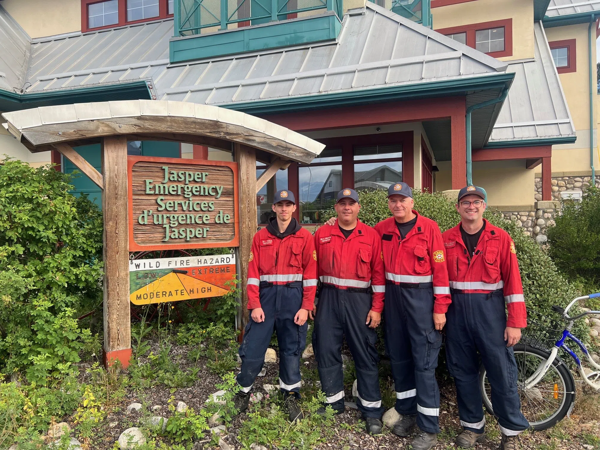 Additional local reinforcements heading out to assist with Jasper Complex Wildfire